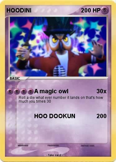 Pokemon HOODINI