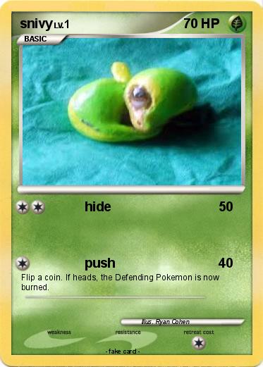Pokemon snivy