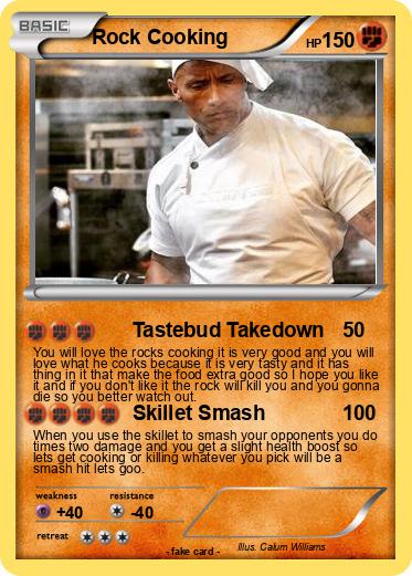 Pokemon Rock Cooking