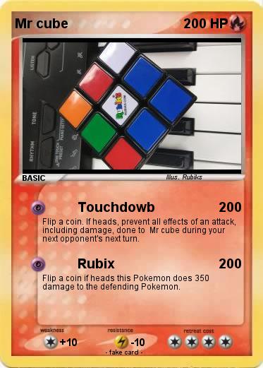 Pokemon Mr cube