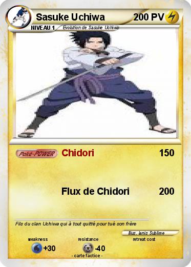 Pokemon Sasuke Uchiwa