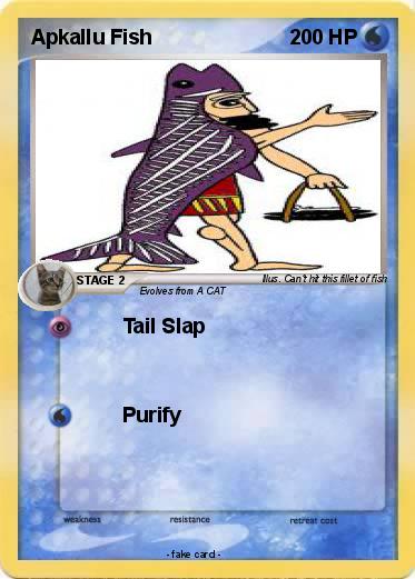 Pokemon Apkallu Fish