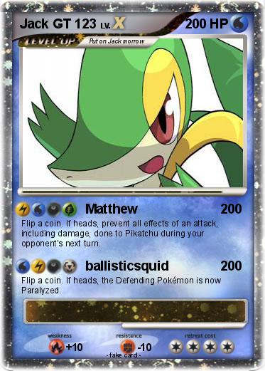 Pokemon Jack GT 123