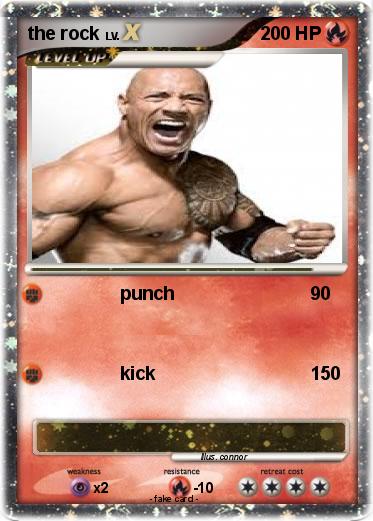 Pokemon the rock