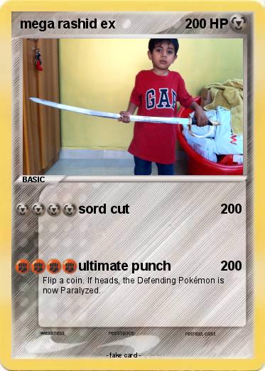 Pokemon mega rashid ex