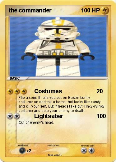 Pokemon the commander