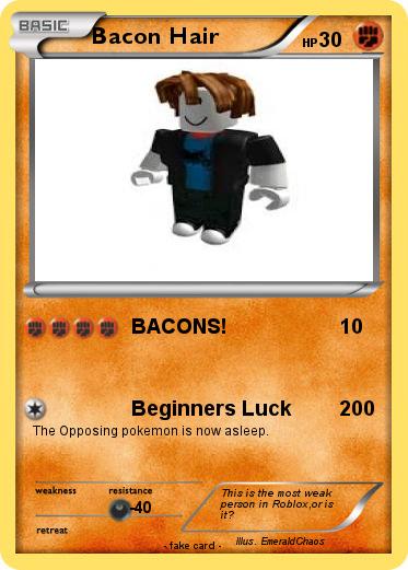 Pokemon Bacon Hair