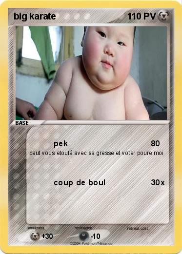 Pokemon big karate
