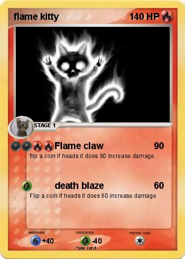 Pokemon flame kitty