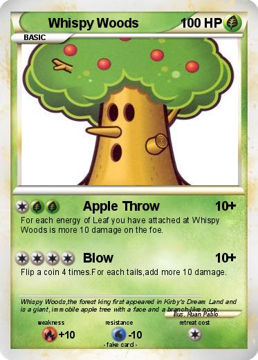 Pokemon Whispy Woods