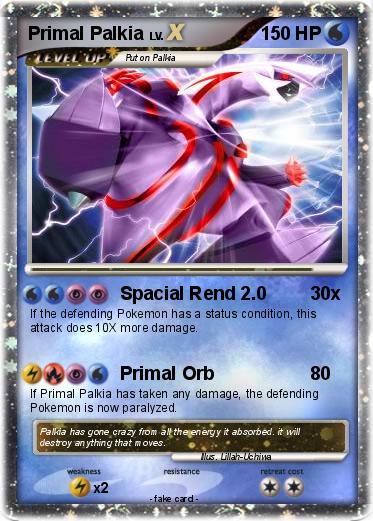 Pokemon Primal Palkia