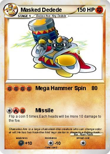 Pokemon Masked Dedede