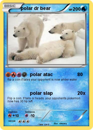 Pokemon polar dr bear