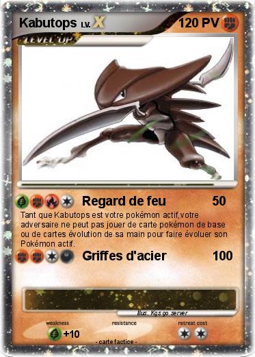 Pokemon Kabutops