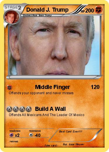 Pokemon Donald J. Trump