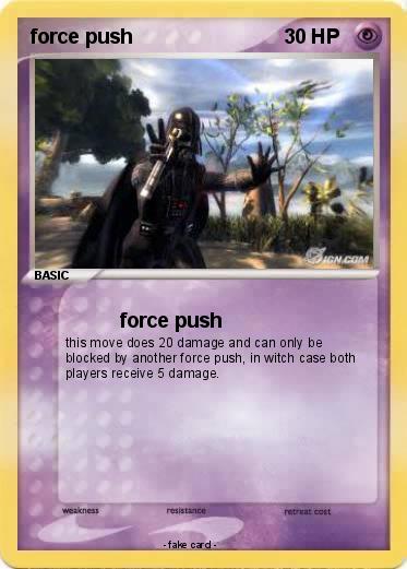 Pokemon force push
