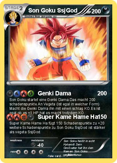 Pokemon Son Goku SsjGod