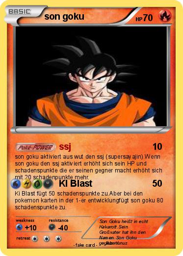Pokemon son goku