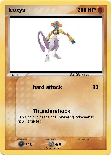Pokemon leoxys
