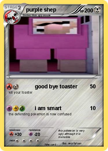Pokemon purple shep