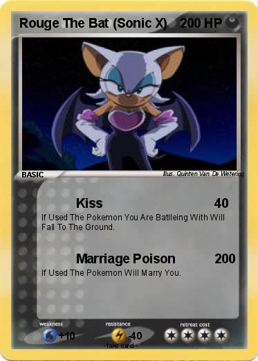 Pokemon Rouge The Bat (Sonic X)