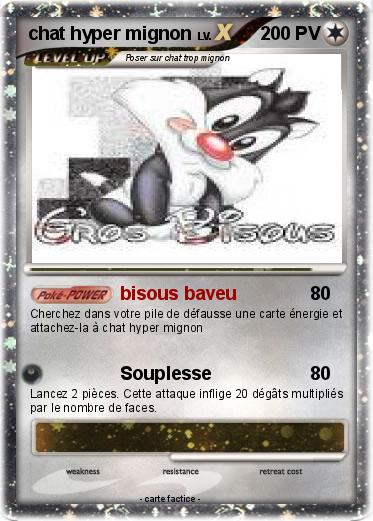 Pokemon chat hyper mignon