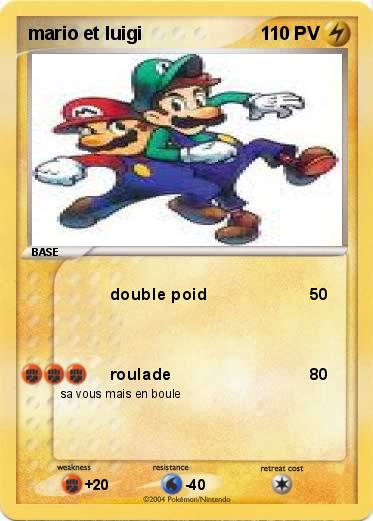 Pokemon mario et luigi