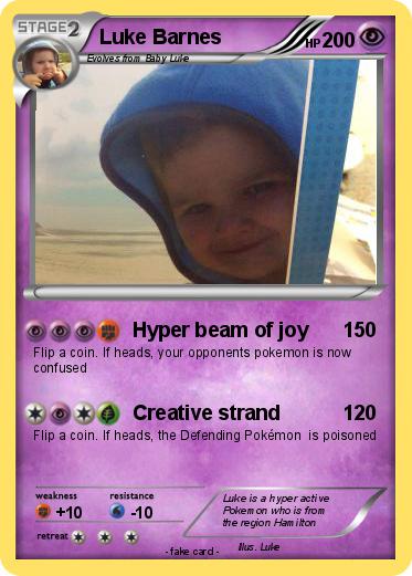 Pokemon Luke Barnes