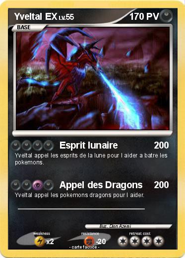 Pokemon Yveltal EX