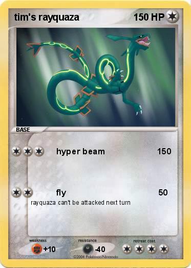 Pokemon tim's rayquaza