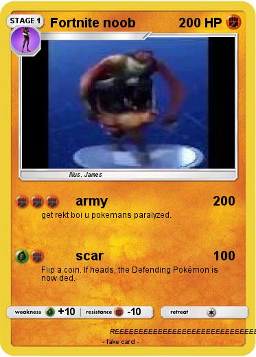 Pokemon Fortnite noob
