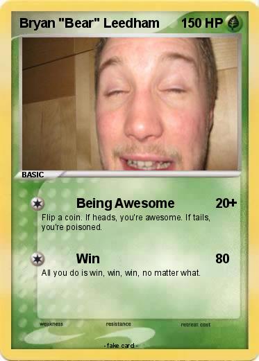 Pokemon Bryan "Bear" Leedham