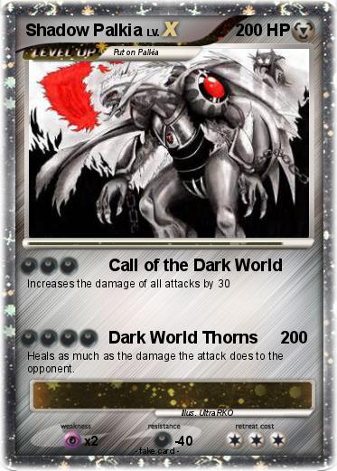Pokemon Shadow Palkia
