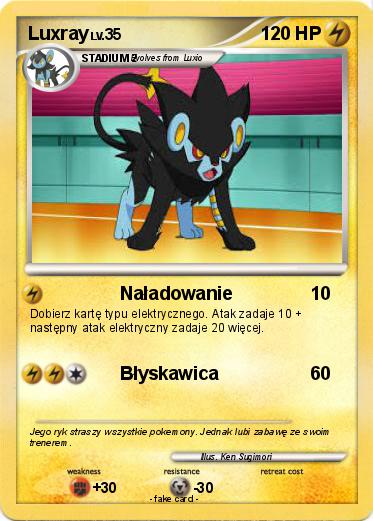 Pokemon Luxray