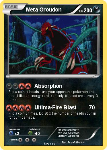 Pokemon Meta Groudon