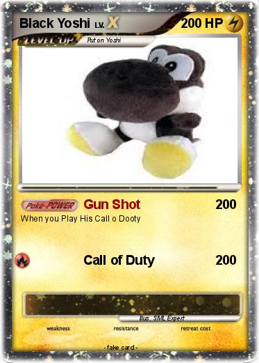 Pokemon Black Yoshi