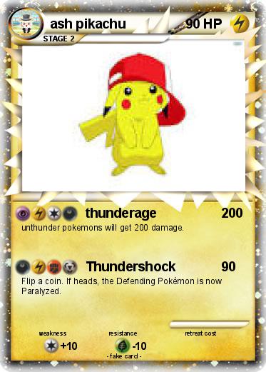 Pokemon ash pikachu