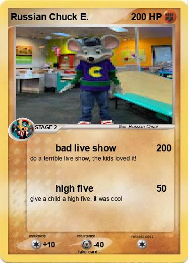Pokemon Russian Chuck E.