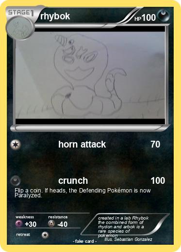 Pokemon rhybok