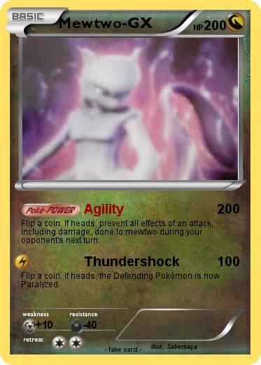 Pokemon Mewtwo-GX