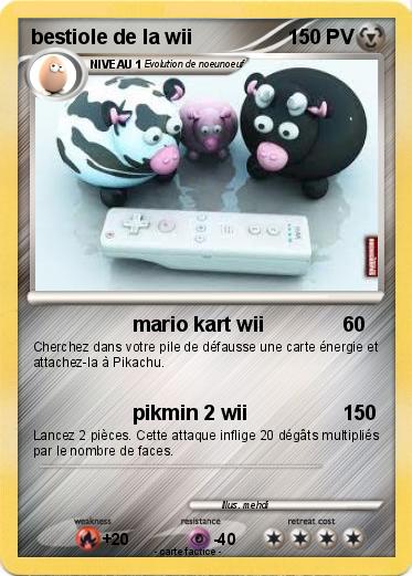 Pokemon bestiole de la wii