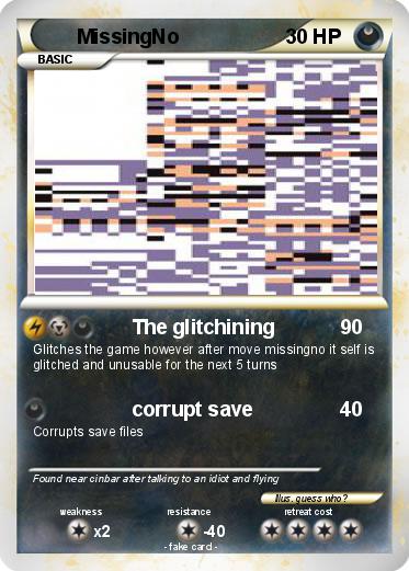 Pokemon MissingNo