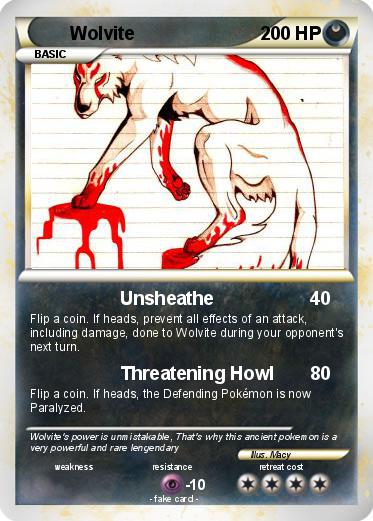 Pokemon Wolvite