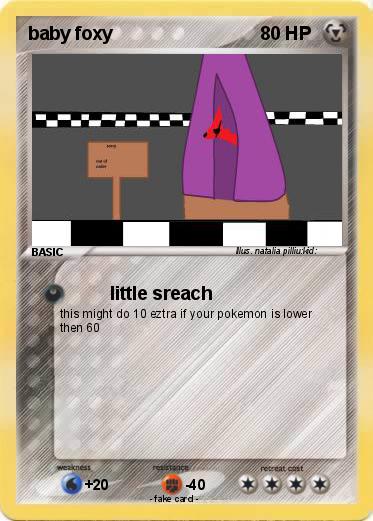 Pokemon baby foxy