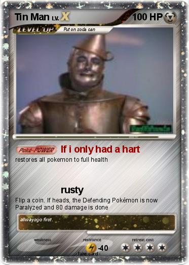 Pokemon Tin Man