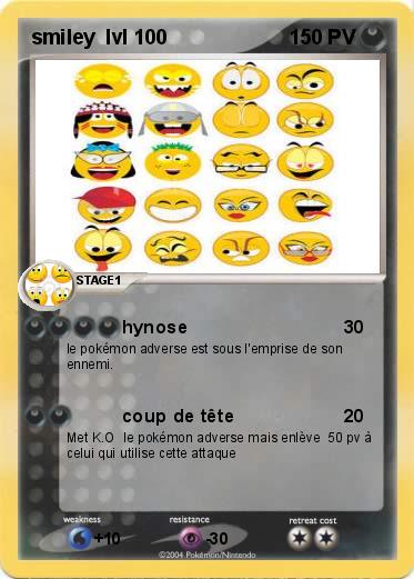 Pokemon smiley  lvl 100