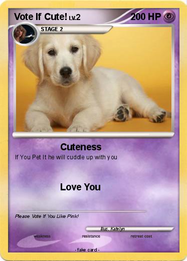 Pokemon Vote If Cute!