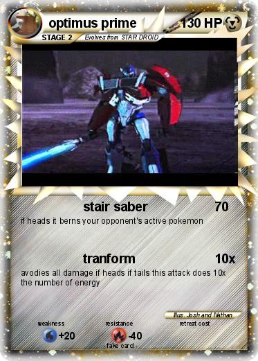 Pokemon optimus prime