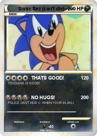 Pokemon Sonic Sez (can't die)-------