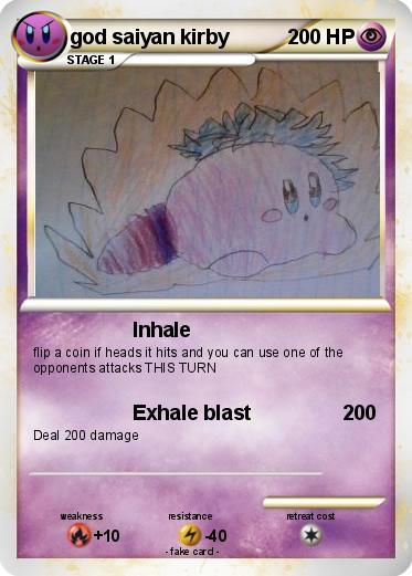 Pokemon god saiyan kirby
